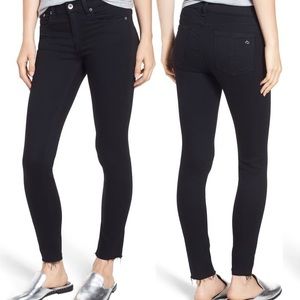 rag & bone Raw Hem Ankle Skinny Jeans, EC!